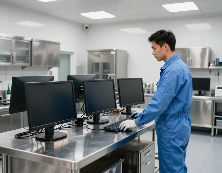 monitoreo técnico para Manejo Integrado de Plagas en una cocina comercial