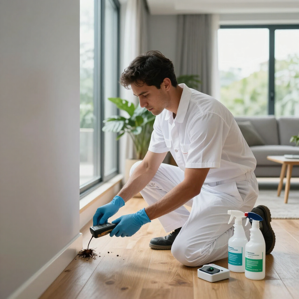 control de plagas en hogar residencial