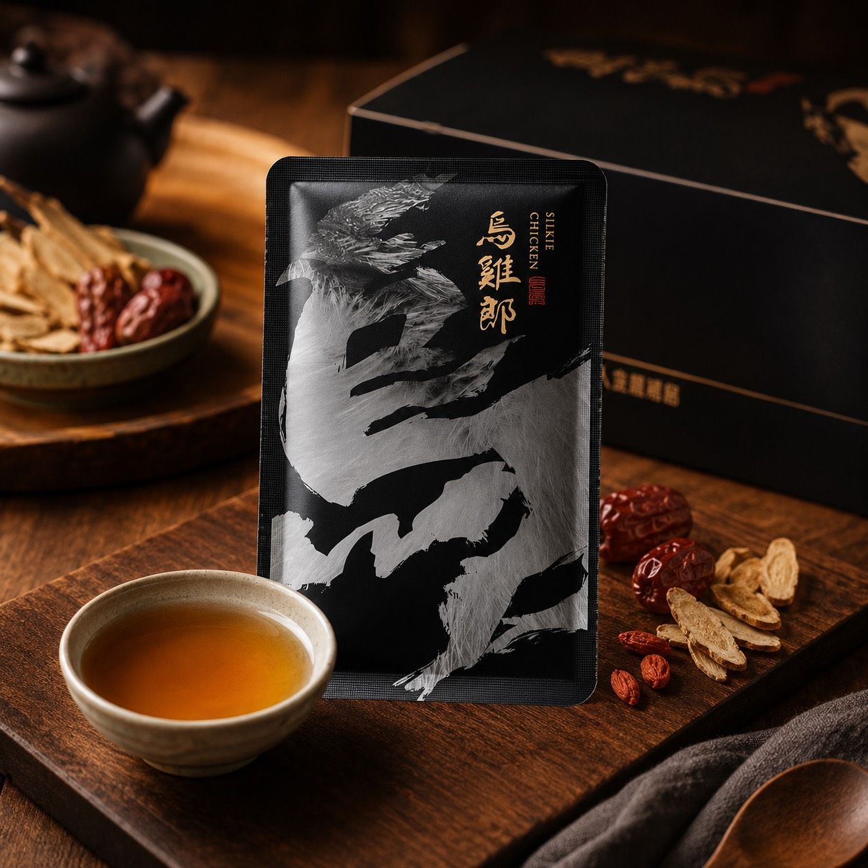 冷凍烏骨雞滴雞精（單包）