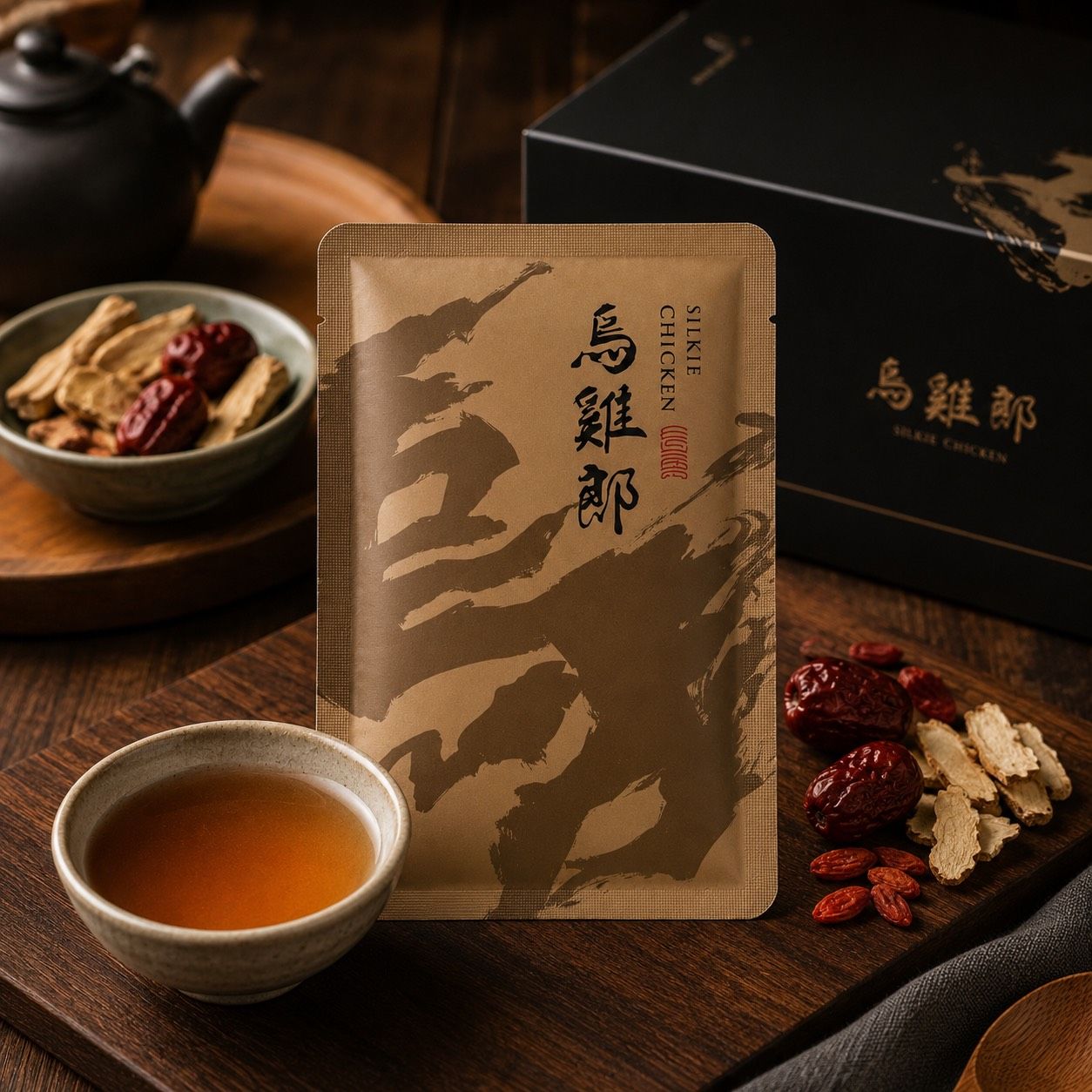 常溫烏骨雞滴雞精100包裸包特惠＋贈品牌限量萃取保溫瓶一個