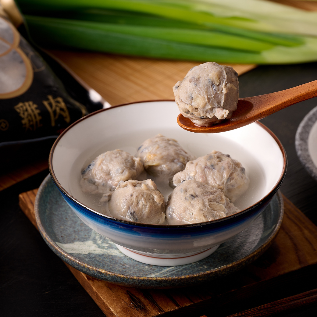明星商品！銷魂烏骨雞肉丸