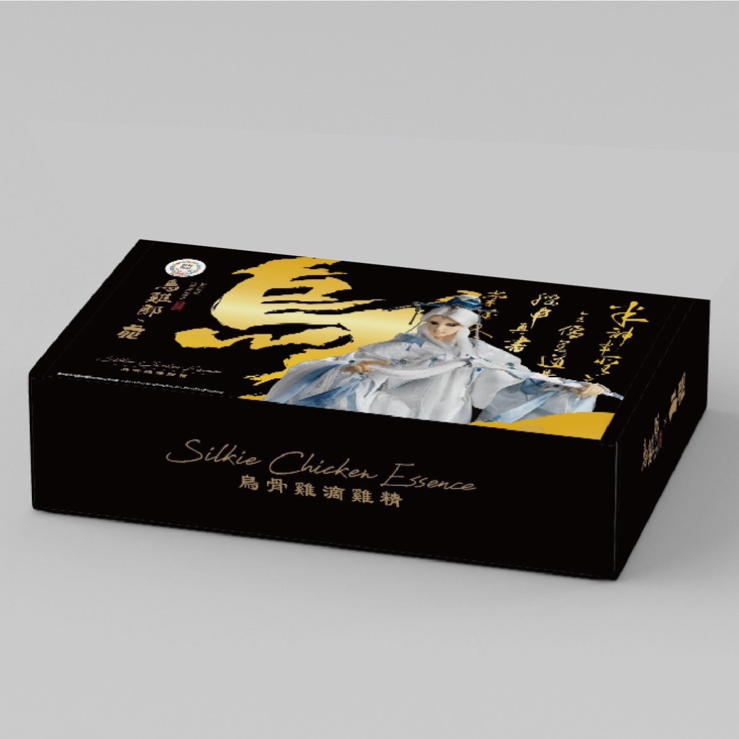 A美安大會-常溫烏骨雞精禮盒(12包/盒)＋贈200g烏骨雞肉鬆！