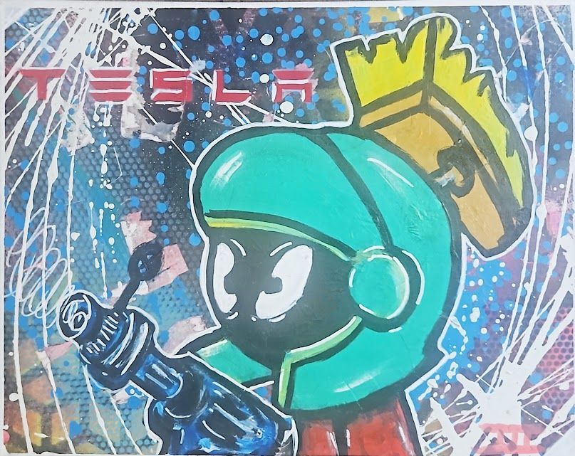 marvin the martian pop art