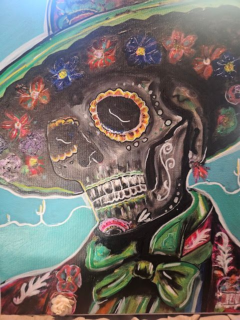 orignal day of dead painting