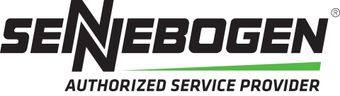 sennebogen equipment repair hamilton authorized repair A logo for sennebogen which is an authorized service provider