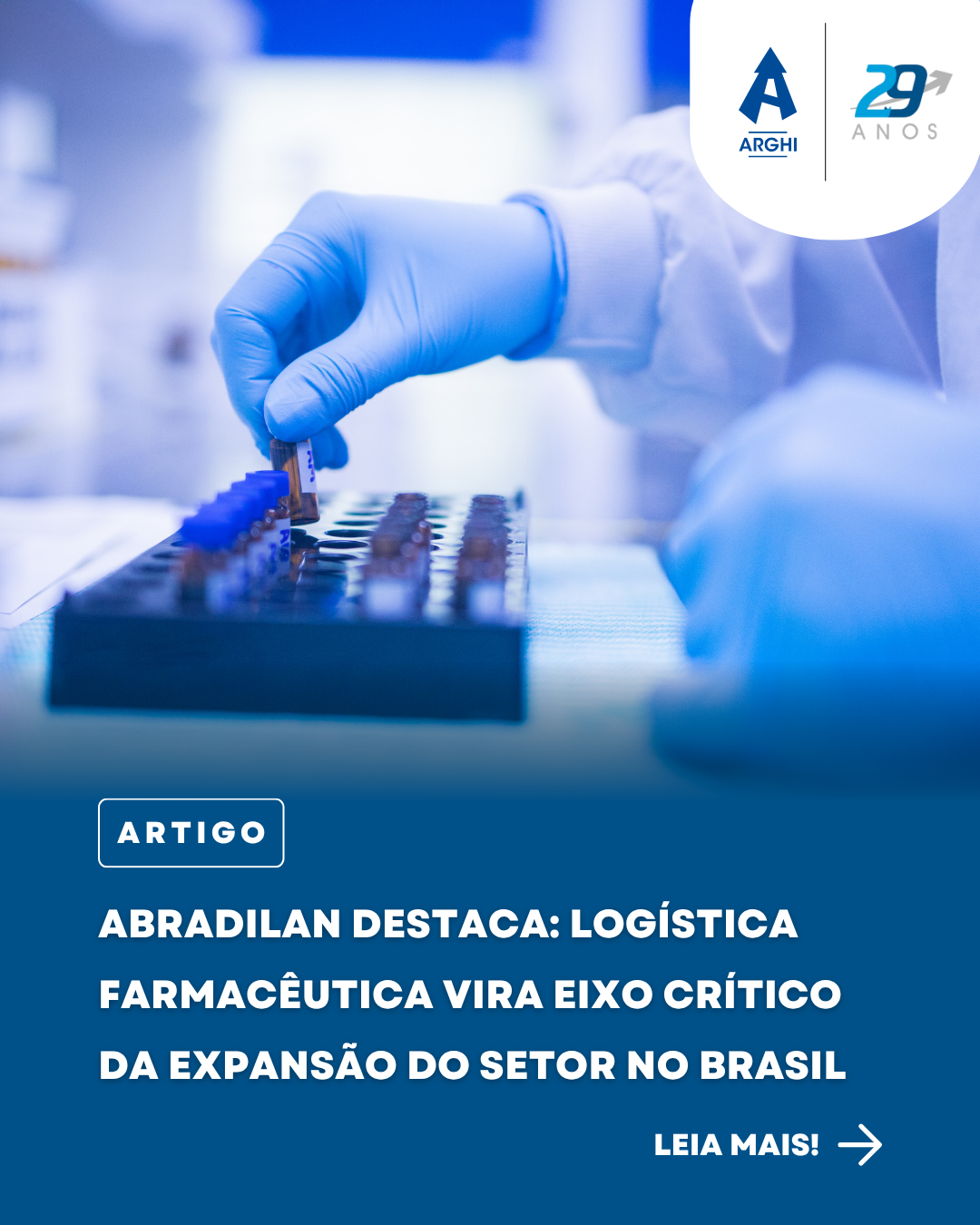 Abradilan destaca: logística farmacêutica vira eixo crítico da expansão do setor no Brasil