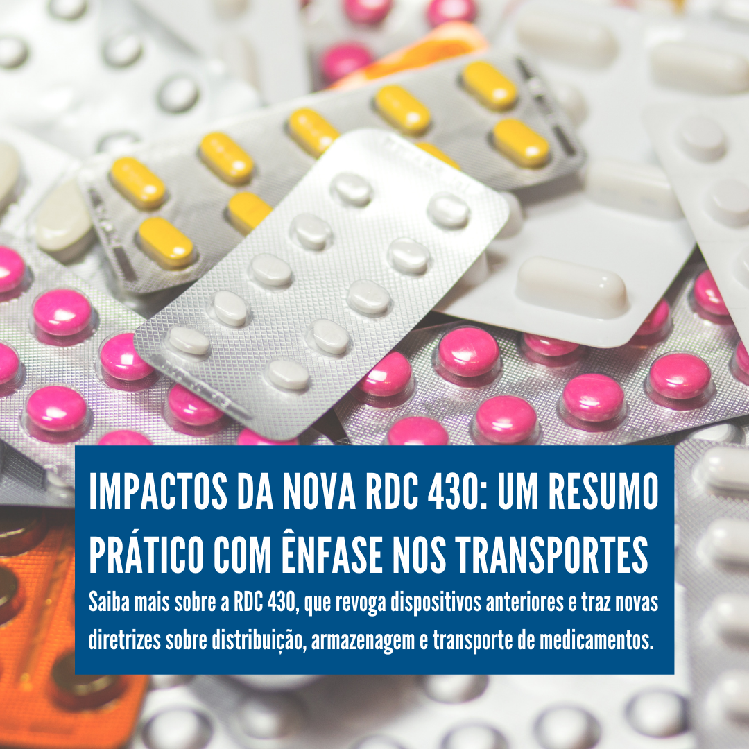 Impactos da nova RDC 430: um resumo prático com ênfase nos transportes