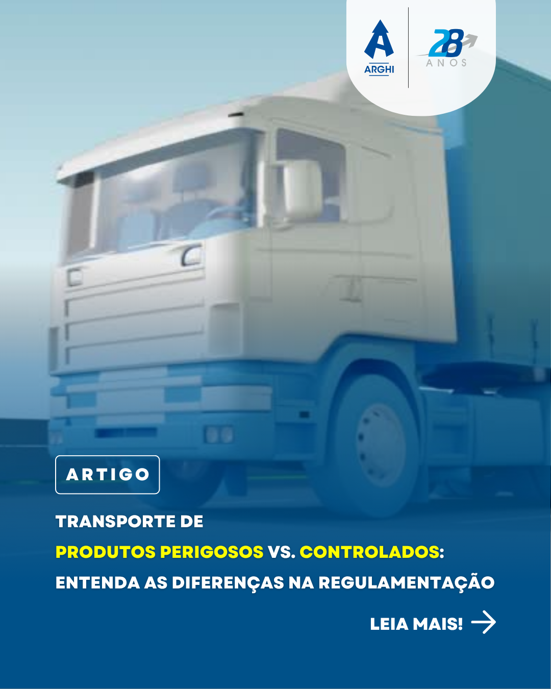Transporte de produtos perigosos vs. controlados: entenda as diferenças na regulamentação