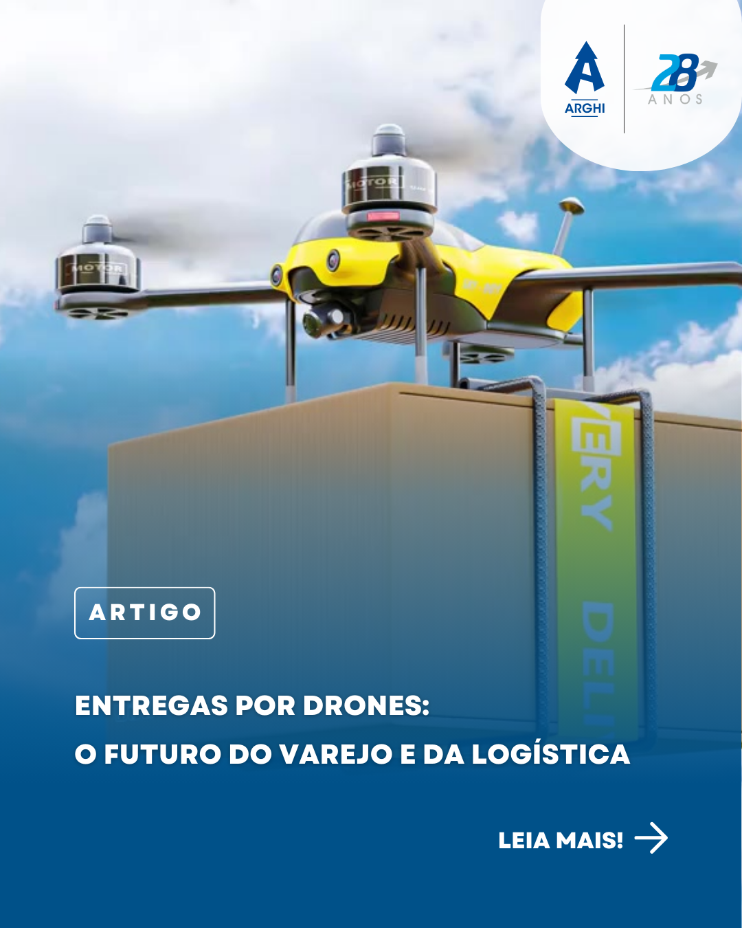 Entregas por drones: o futuro do varejo e da logística