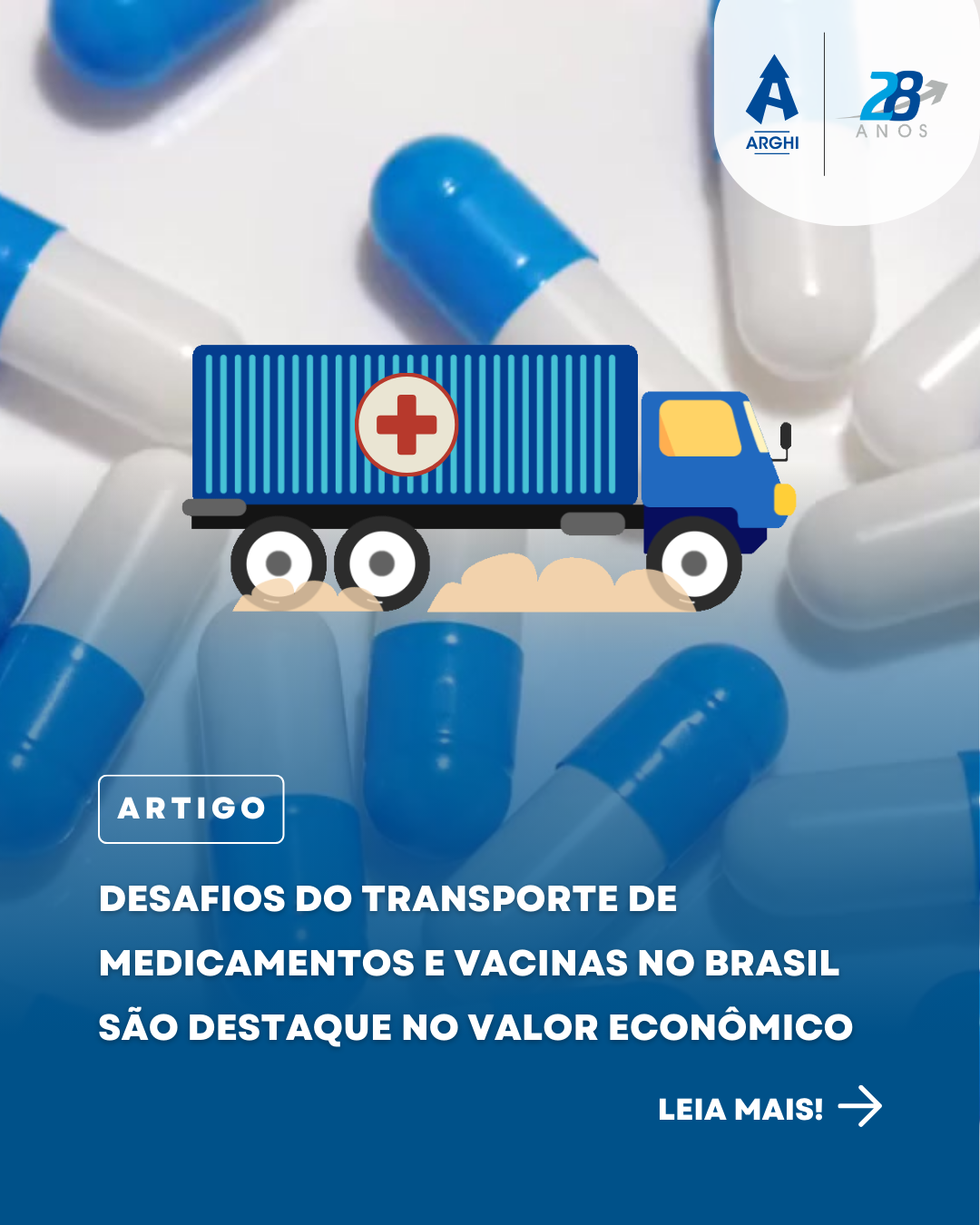 Desafios do transporte de medicamentos e vacinas no Brasil são destaque no Valor Econômico