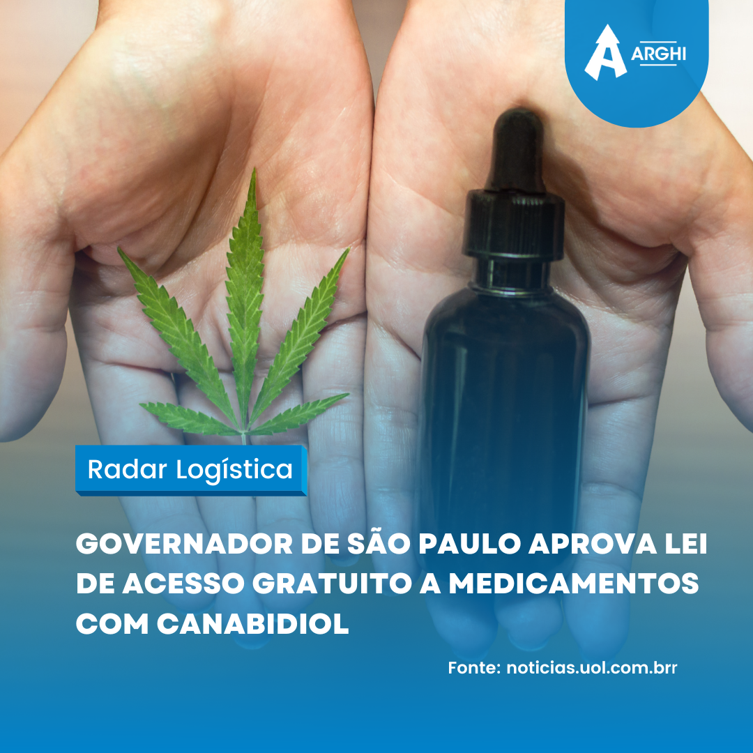 Governador de São Paulo aprova lei de acesso gratuito a medicamentos com canabidiol.