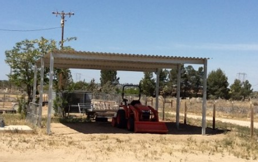 24’ D x 24’ W Free Standing Cover