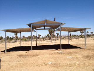 24’ D x 24’ W Free Standing Cover