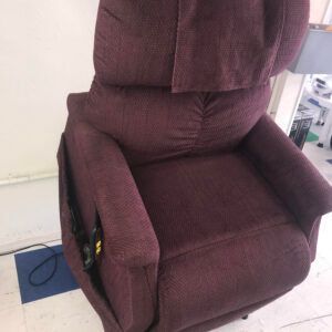 Used Pink Burgundy Medical Lift Chair — Long Beach, CA — Mozena Medical