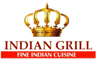 Golden crown logo over