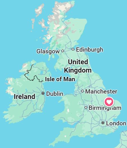 Map of the United Kingdom