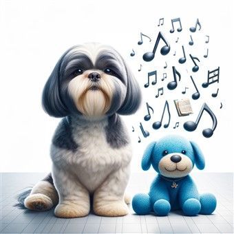 Separation anxiety toy for Shih Tzu