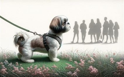 Shih Tzu Afraid of People 