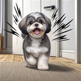 Shih Tzu Barking Indoors Training Image