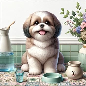 Shih Tzu Clean Water