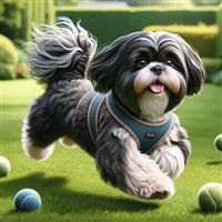 Shih Tzu Exercise, illustrated