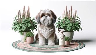 Shih Tzu Flea Treatment Image
