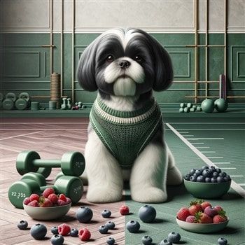 Shih Tzu that needs to lose weight