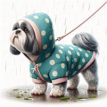 Shih Tzu Raincoat 