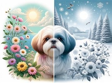 Shih Tzu Seasonal Shedding