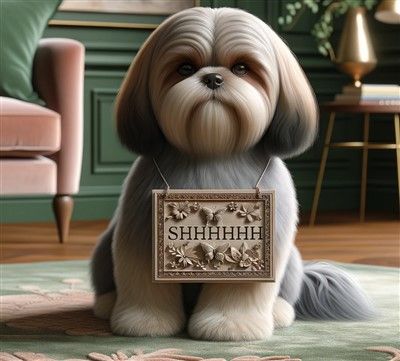 Shih Tzu will not bark