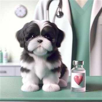 Shih Tzu worm prevention image
