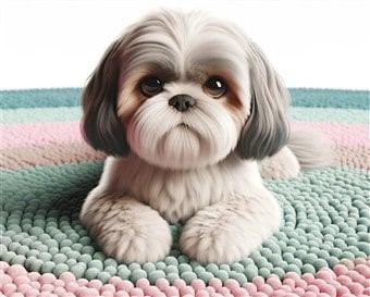 Shih Tzu shy