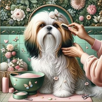 Grooming a Shih Tzu
