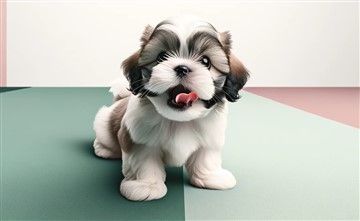 shih tzu puppy nipping