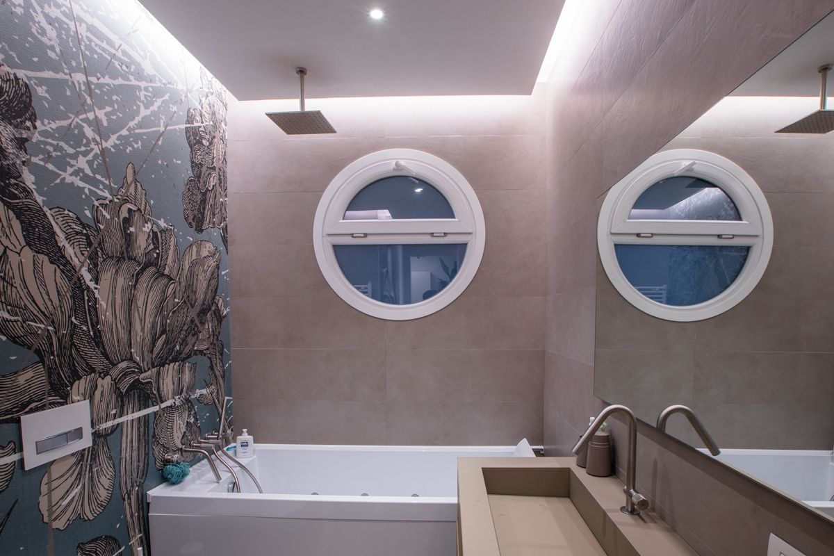 Appartamento Marina di Massa EFA Massa progettazione illuminazione bagno