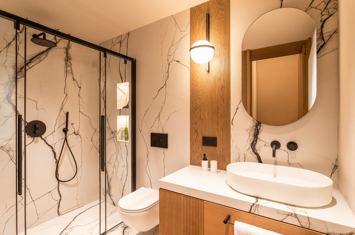 bagno Illuminazione villa a Forte dei Marmi EFA Massa