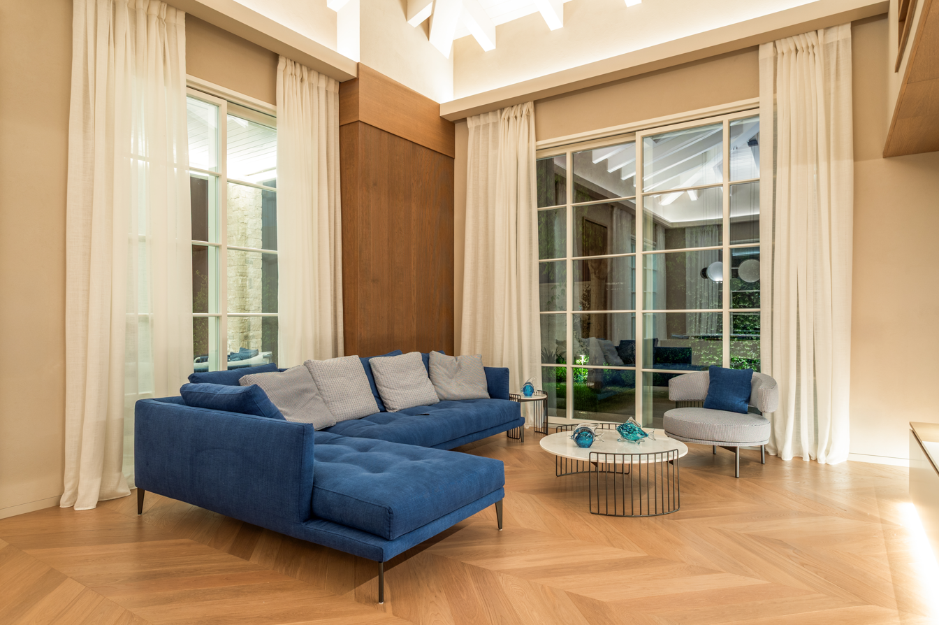 living Illuminazione villa a Forte dei Marmi EFA Massa