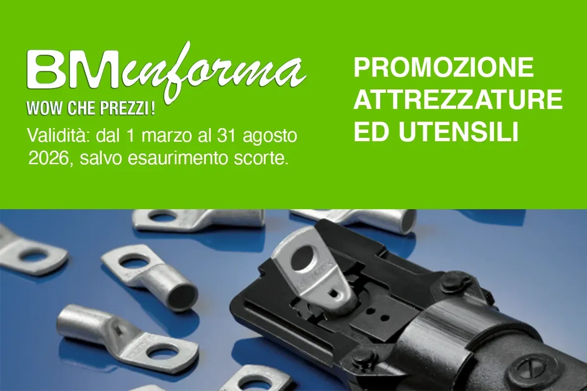 Raccolta di attrezzature ed utensili a prezzi scontati, a marchio BM ed a marchio BETA PROMOZIONI Efa Massa