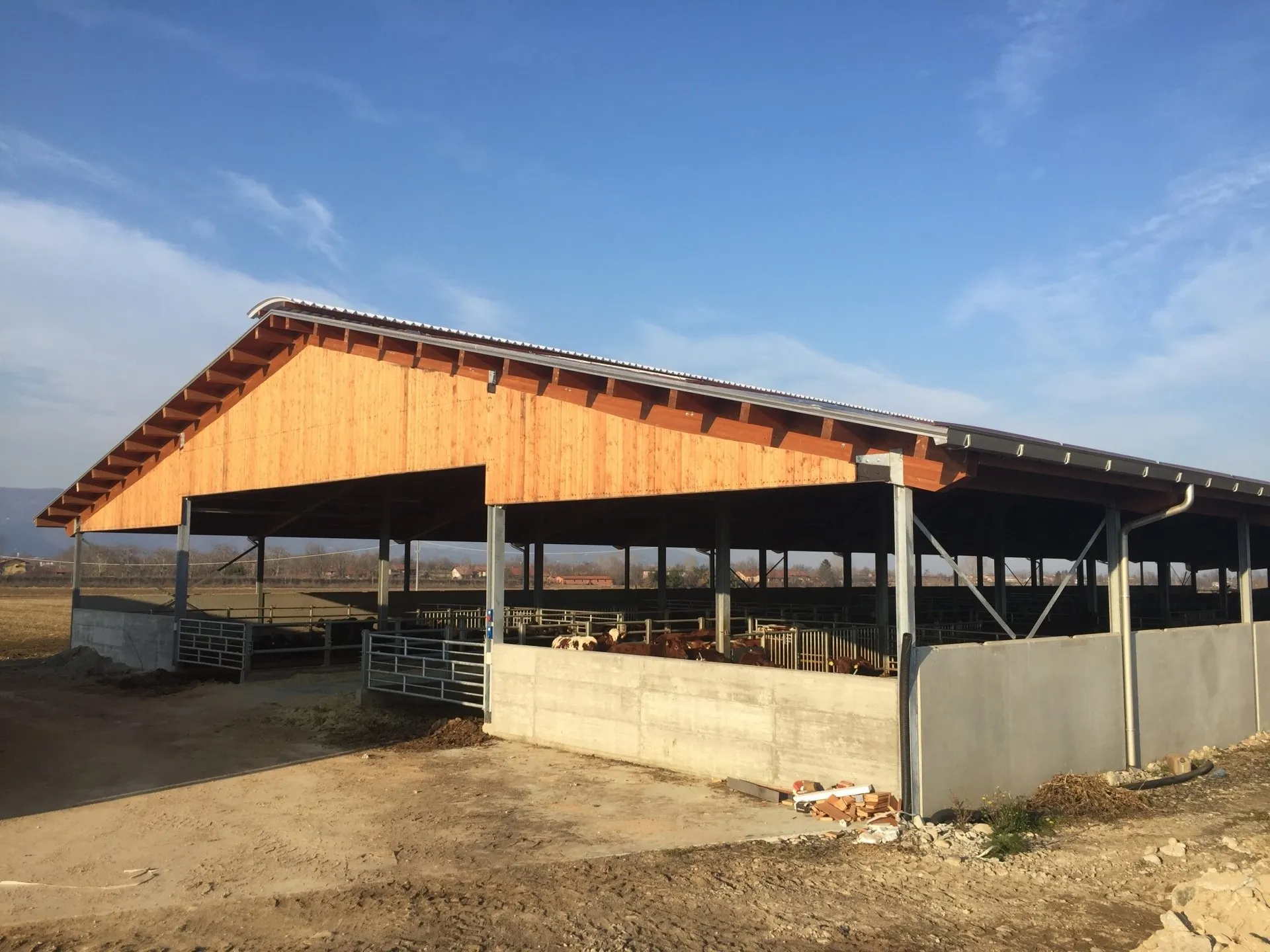 fabbricato in legno lamellare