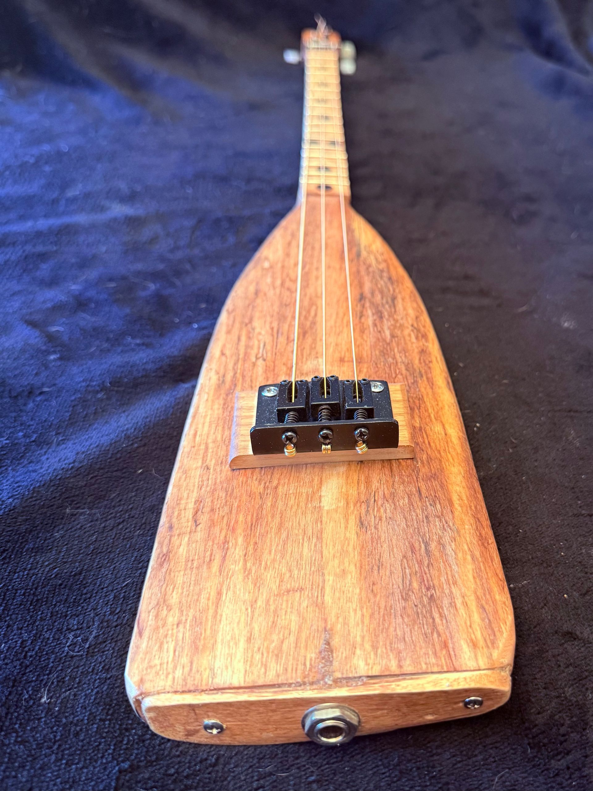 Custom cigar box guitar “ Paddle Caster”