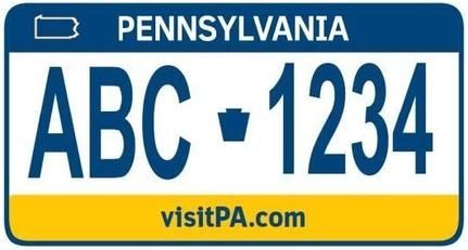 Pennsylvania License Plates