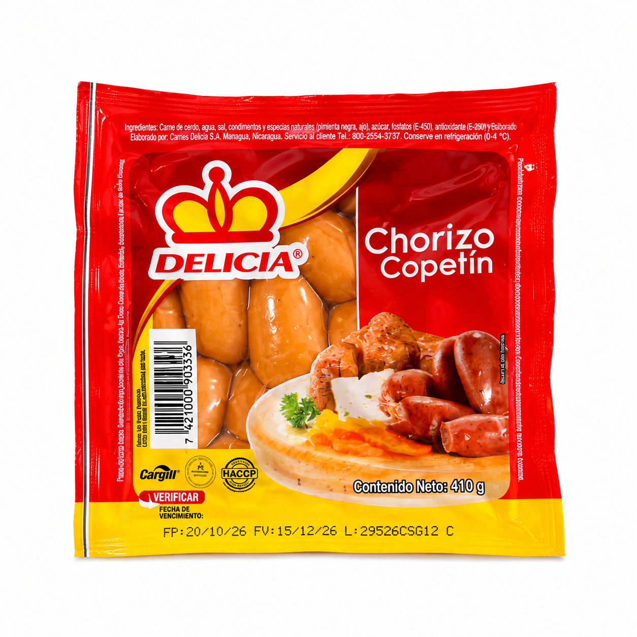 CHORIZO COPETIN 410 G