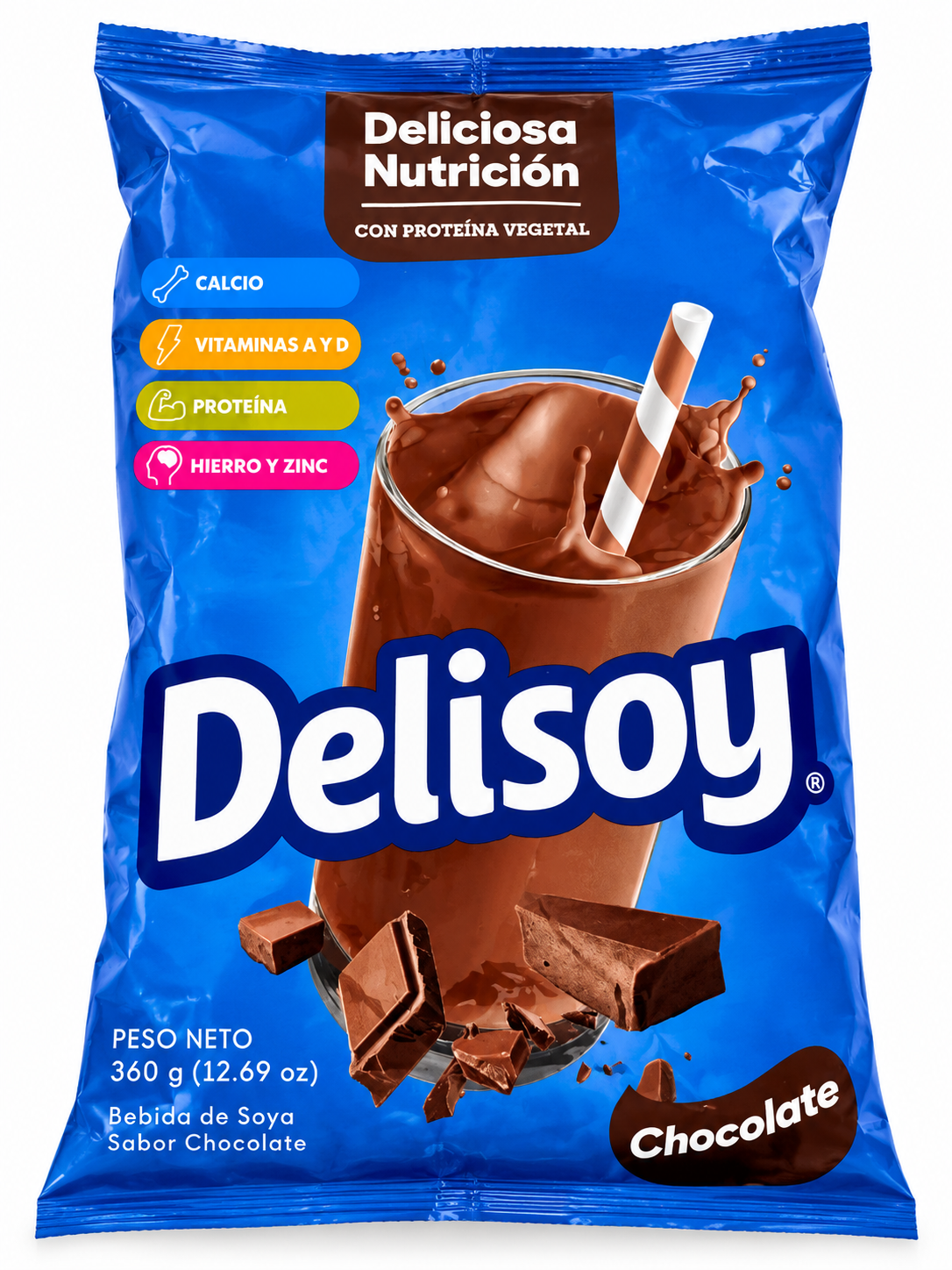 LECHE DELISOYA CHOCOLATE 360 g