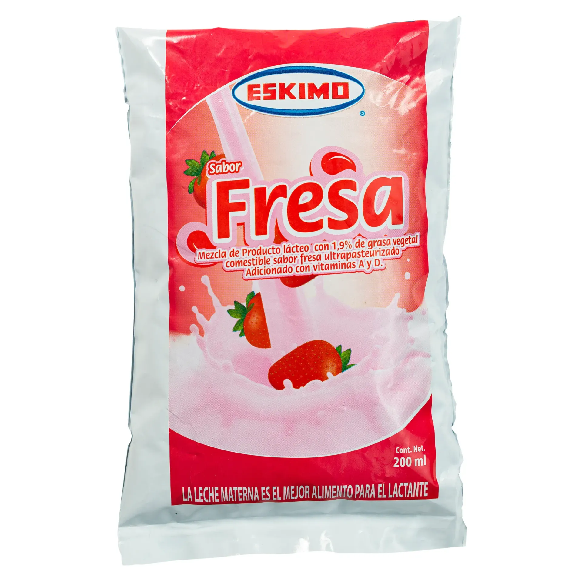 LECHE SABOR A FRESA 200 ML
