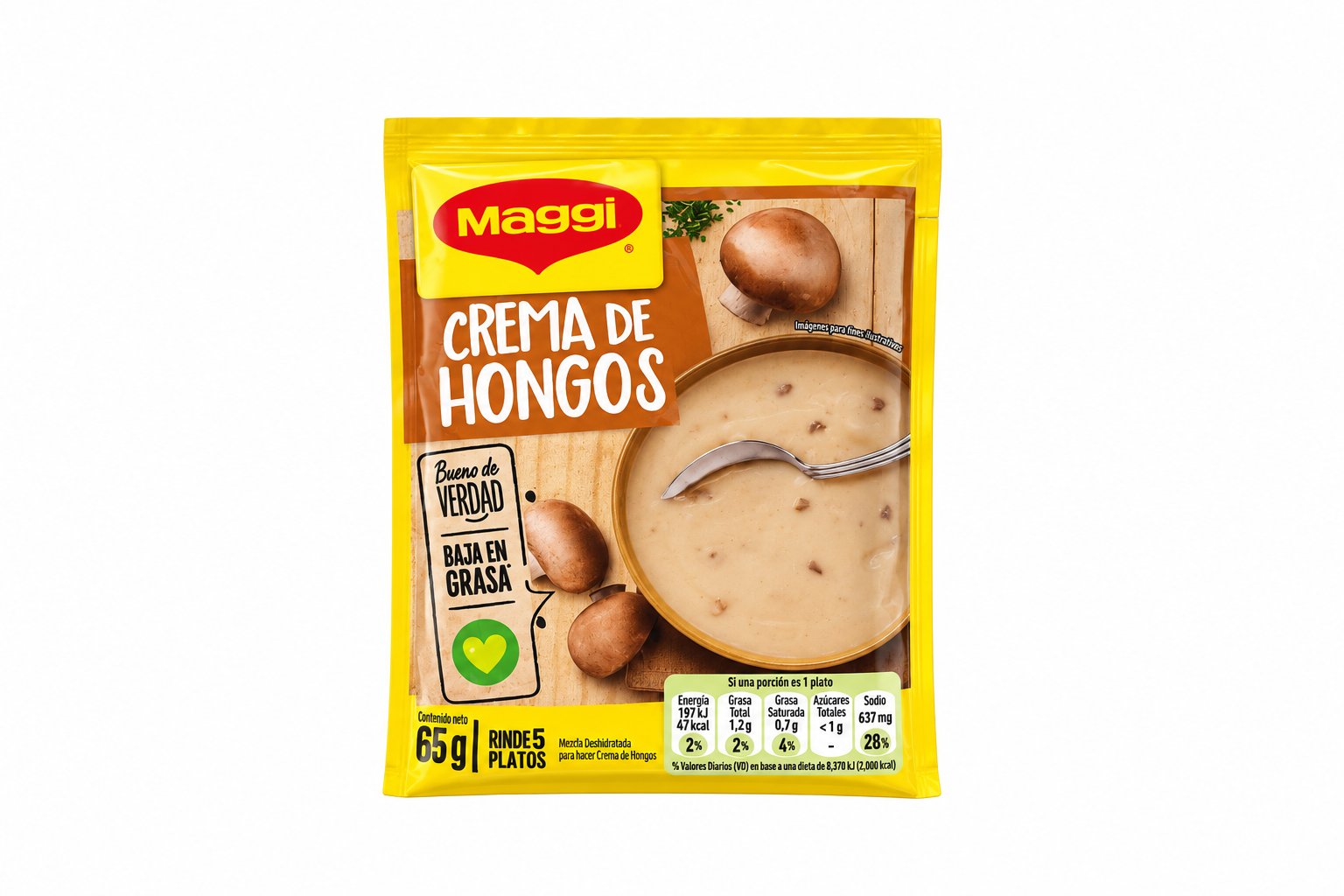 CREMA DE HONGOS MAGGI 65G