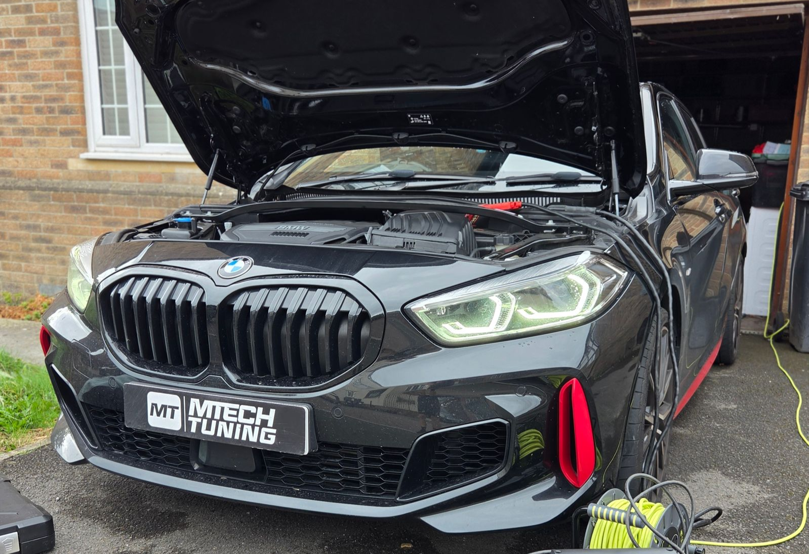 BMW 128ti F40 Stage 1 remap and mobile Bosch MG1CS201 ECU unlock