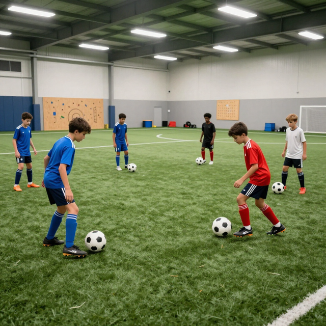 Youth training session