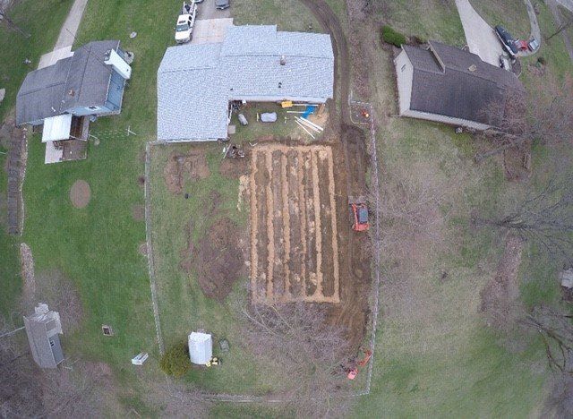 Aerial Septic Field View - Flushing, MI - Don’s Septic Services Aerial Septic Field View - Flushing, MI - Don’s Septic Services