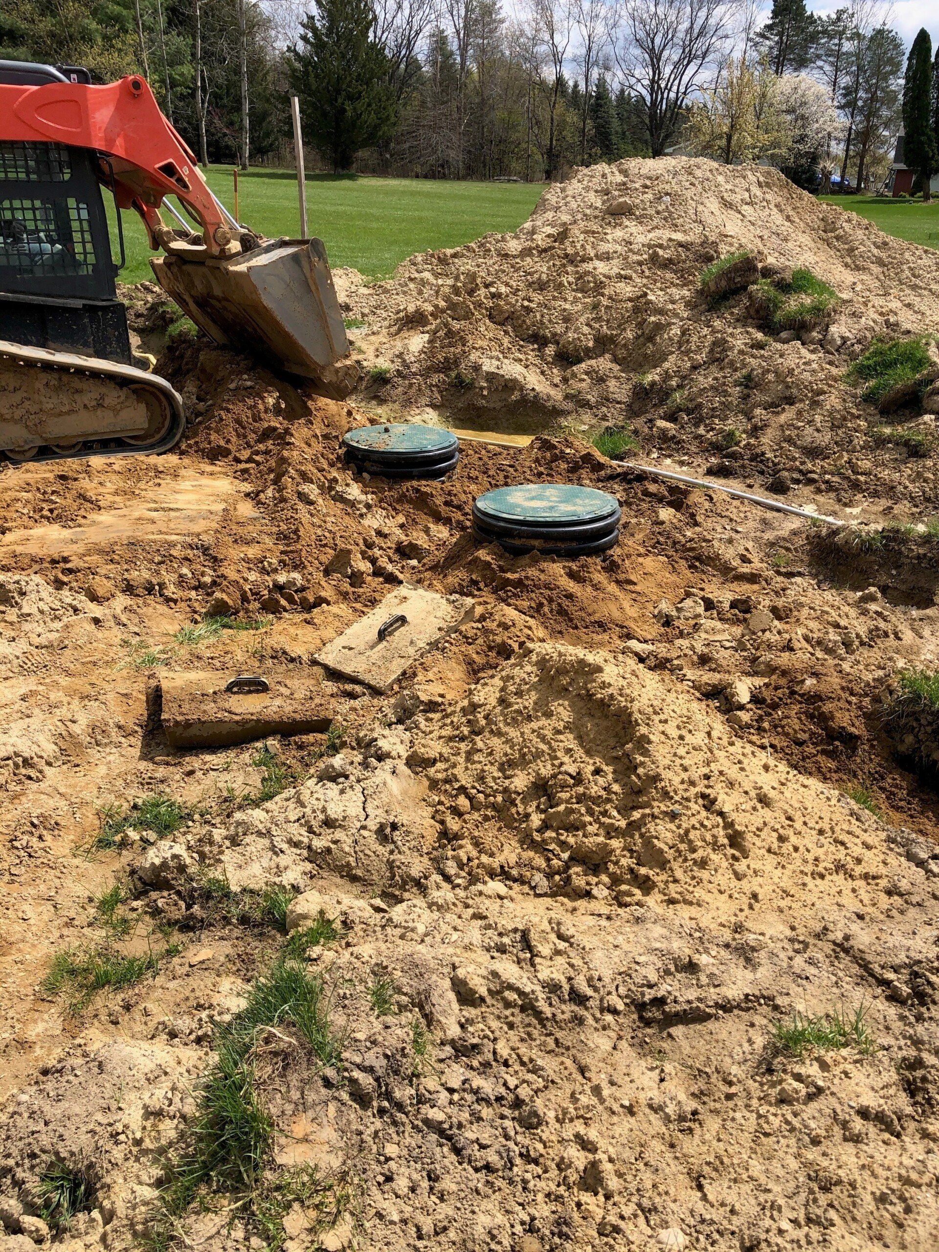 New Septic Tank Risers - Flushing, MI - Don’s Septic Services