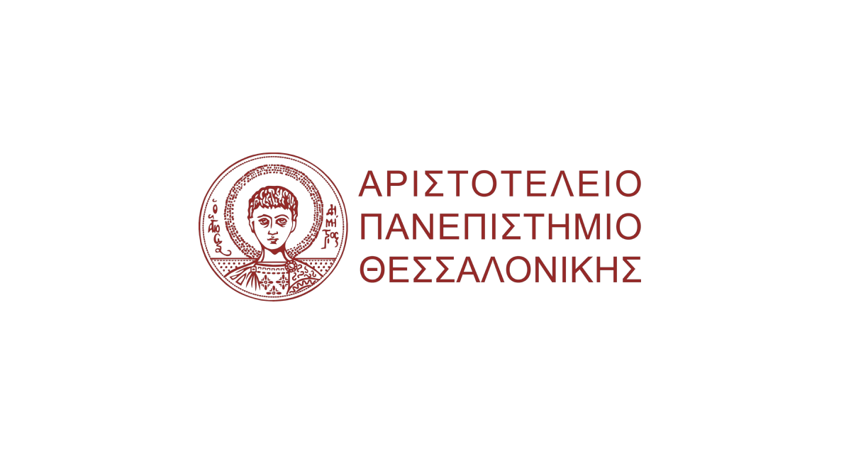 A logo for aristoteleio panepisthmio oessalonikhs is shown on a white background.